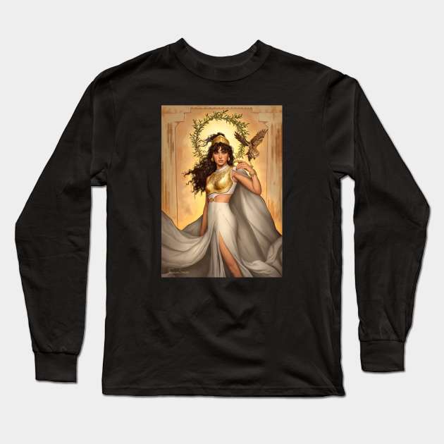 Athena Long Sleeve T-Shirt by fdasuarez